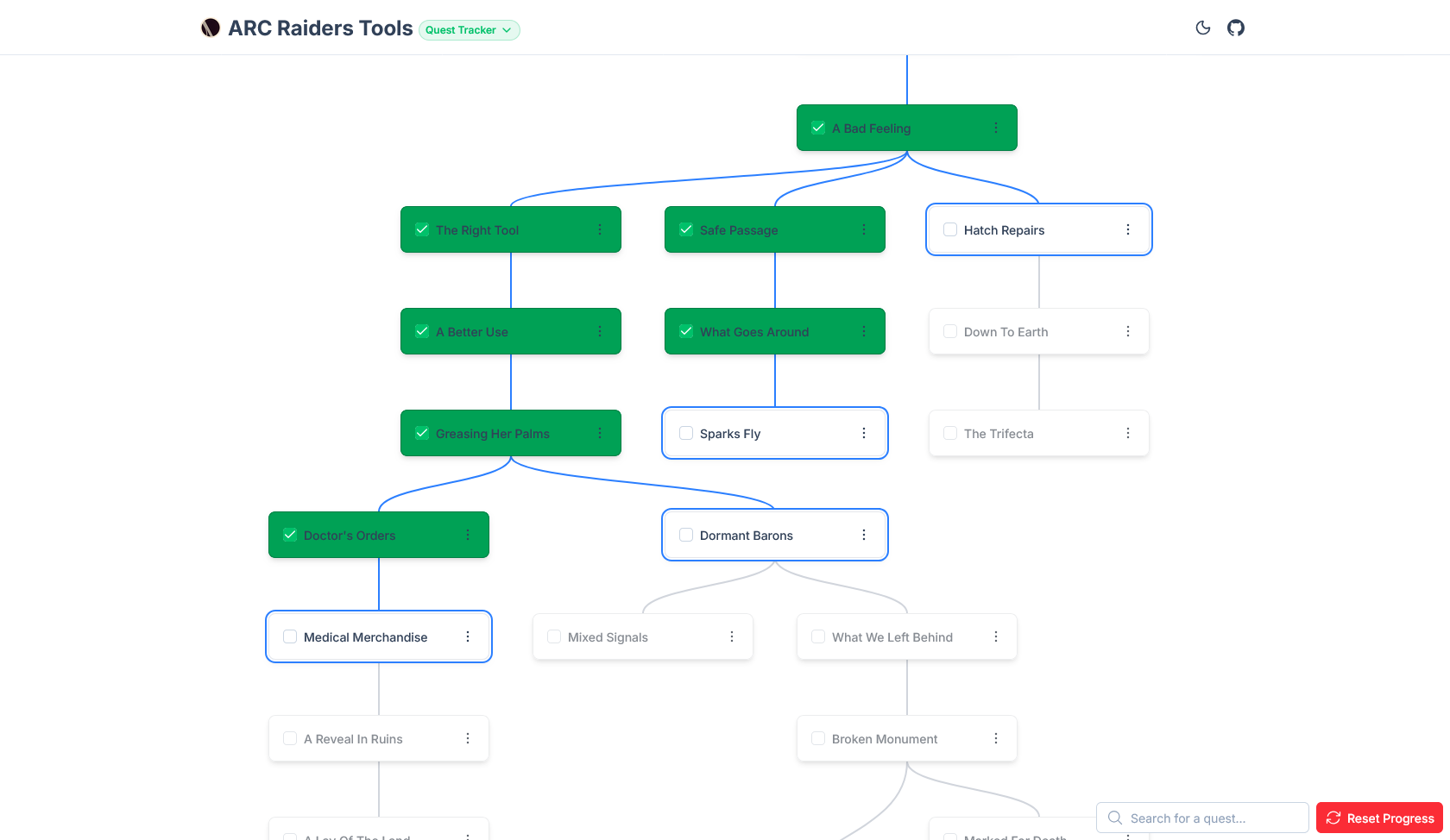 ARC Raiders Quest Tracker